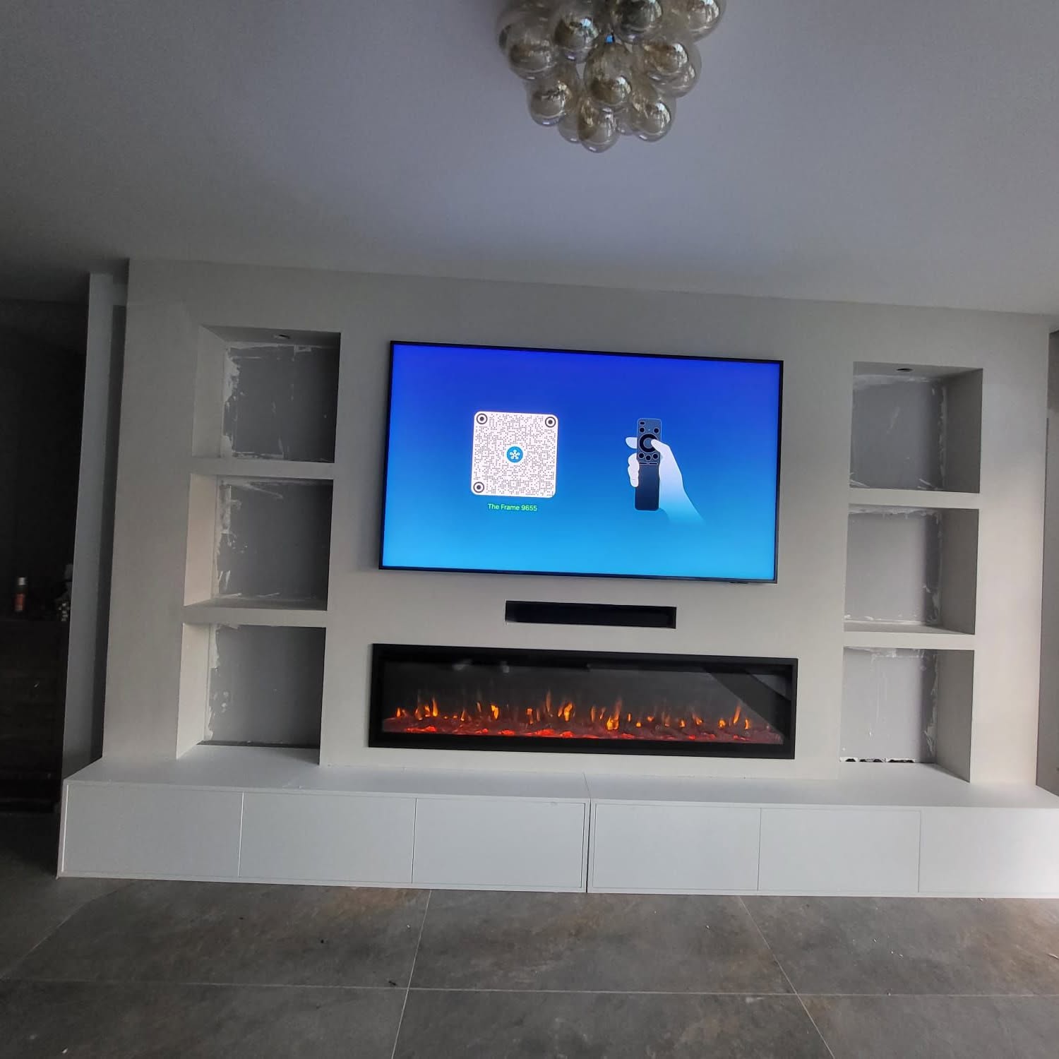 Cinewall afgewerkt